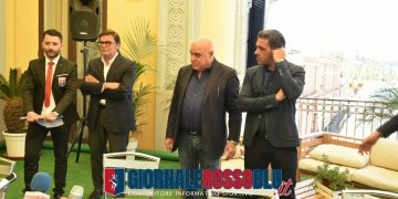 Taranto, conferenza stampa di presentazione per Montervino e Laterza (LA FOTOGALLERY)