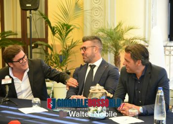 Taranto, conferenza stampa di presentazione per Montervino e Laterza (LA FOTOGALLERY)