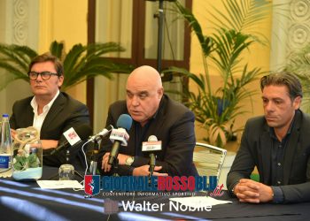 Taranto, conferenza stampa di presentazione per Montervino e Laterza (LA FOTOGALLERY)