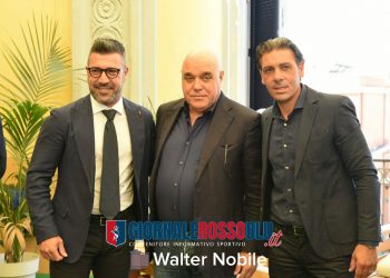 Taranto, conferenza stampa di presentazione per Montervino e Laterza (LA FOTOGALLERY)