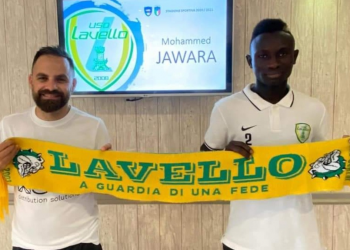 Lavello, ufficiale Mohammed Jawara