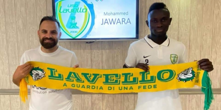 Lavello, ufficiale Mohammed Jawara