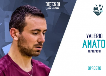 Volley Club Grottaglie: firma anche Valerio Amato. Lenti (DG):”Lavoriamo per un grande colpo”
