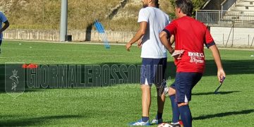 Taranto, la squadra si allena a Pietralunga (La fotogallery)