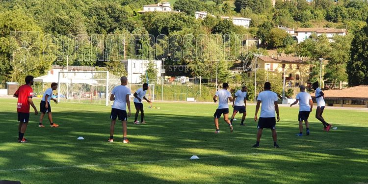 Taranto, la squadra si allena a Pietralunga (La fotogallery)