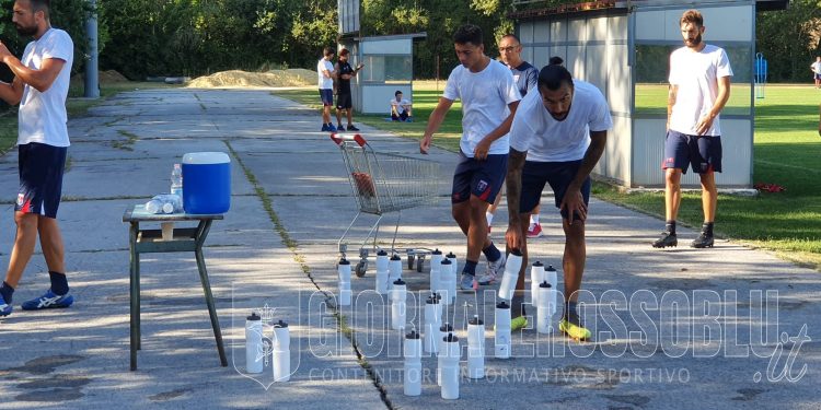 Taranto, la squadra si allena a Pietralunga (La fotogallery)