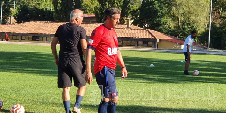 Taranto, la squadra si allena a Pietralunga (La fotogallery)