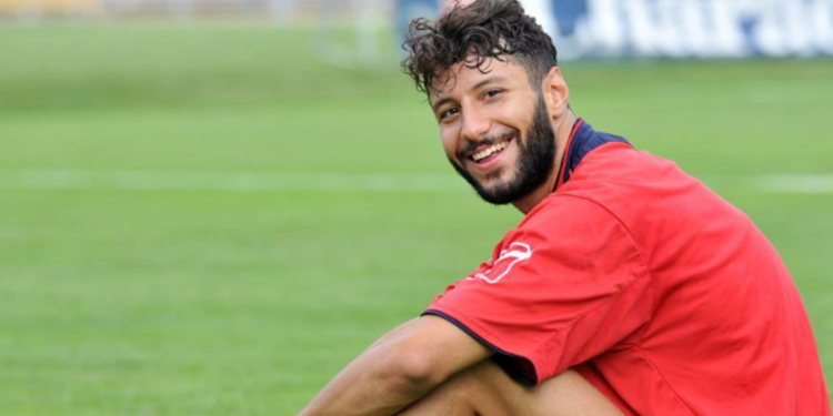 Picerno, il saluto della punta Santaniello via social