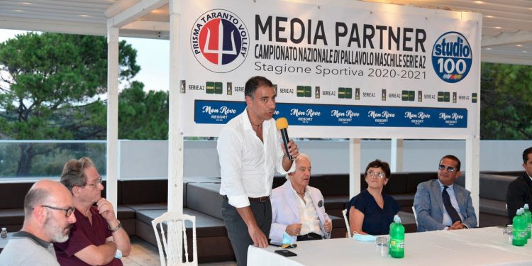 Prisma Taranto Volley, Studio100 TV è il media partner. La fotogallery della conferenza stampa