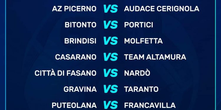 Serie D/H, il calendario completo. Per il Taranto inizio fuori casa