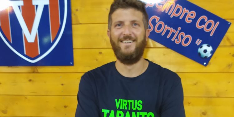 Virtus Taranto, Taurino: “Sempre col sorriso è uno stile di vita”