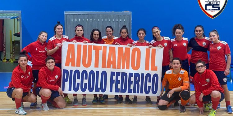 Anche la Corim Città di Taranto è al fianco del piccolo Federico