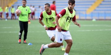 Taranto, lavoro aerobico e partitella per il team ionico