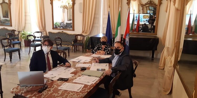 Giochi del Mediterraneo, riunione del comitato organizzatore con il presidente del CONI Malagò