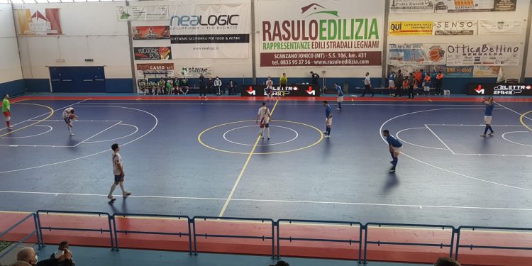 Bernalda Futsal, i lucani mancano nel finale il gol vittoria