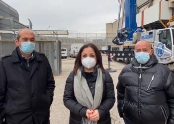 Taranto, sopralluogo dell’assessore Viggiano allo Iacovone