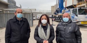 Taranto, sopralluogo dell’assessore Viggiano allo Iacovone