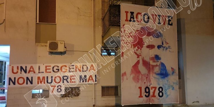 Taranto, il gruppo Ultrapaz ricorda Erasmo Iacovone
