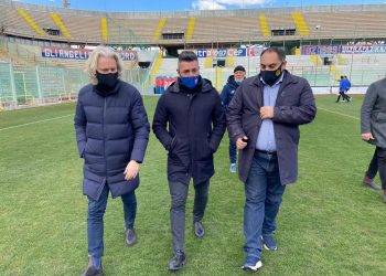Taranto-Molfetta 3-1, sopralluogo del sindaco Melucci