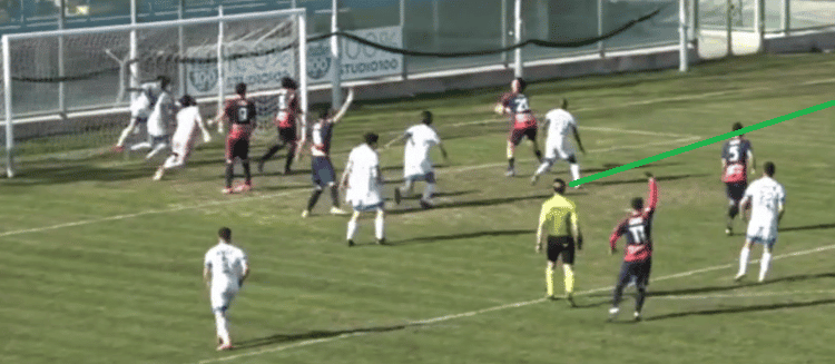 Brindisi-Taranto 1-3, la moviola: rigore sacrosanto per i rossoblu