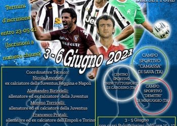 “Palleggiando… con i campioni”, parata di stelle a Carosino, Sava e Maruggio