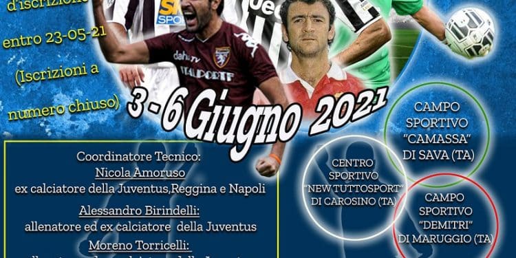 “Palleggiando… con i campioni”, parata di stelle a Carosino, Sava e Maruggio