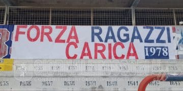 Taranto, la sorpresa degli ultras: “Forza Ragazzi Carica”
