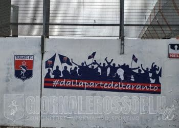 Taranto, sorpresa allo Iacovone: una bellissima stampa #dallapartedeltaranto