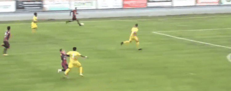 Fasano-Tarano 1-2, la moviola: rigore sacrosanto su Corvino
