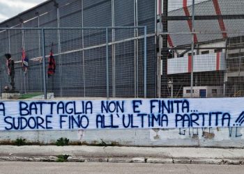 Taranto, nuovo striscione da parte del Gruppo Zuffa