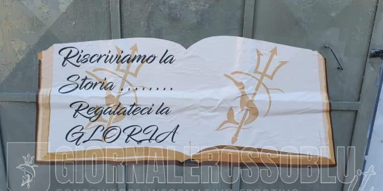 Taranto, ancora un atto d’amore da parte del tifo rossoblu