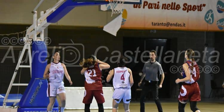 Ad Maiora Taranto-Salerno Basket 92 61-57, la fotogallery