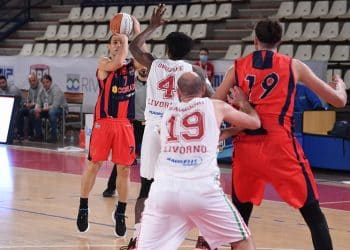 Livorno-CJ Basket 63-62: Taranto eliminato dalla Coppa Italia