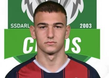 Giovani Cryos, Mattia Motolese aggregato in prima squadra al Bologna