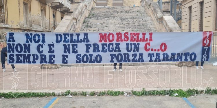 Taranto, netta presa di posizione da parte del gruppo ULTRAPAZ 1978