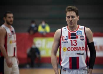 Sant’Antimo-CJ Taranto 84-83, terza ko rossoblu