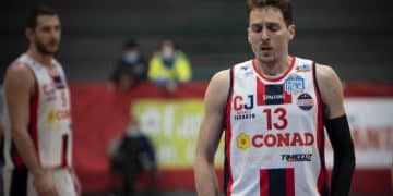 Sant’Antimo-CJ Taranto 84-83, terza ko rossoblu