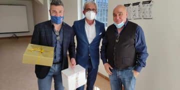 Real Aversa-Taranto, grande ospitalità nei confronti della dirigenza ionica
