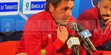 Taranto-Gravina 1-0, Laterza: “Partita vinta con lo spirito di sacrificio”