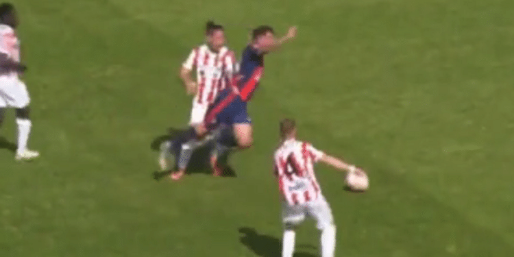 Taranto-Team Altamura 1-0, la moviola: primo giallo “generoso” ai rossoblu