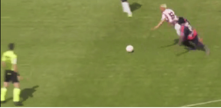 Taranto-Team Altamura 1-0, la moviola: primo giallo “generoso” ai rossoblu