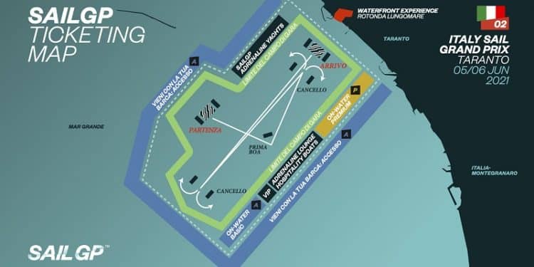 Primi sold out negli alberghi di Taranto per l’evento di SailGP del 5 e 6 giugno