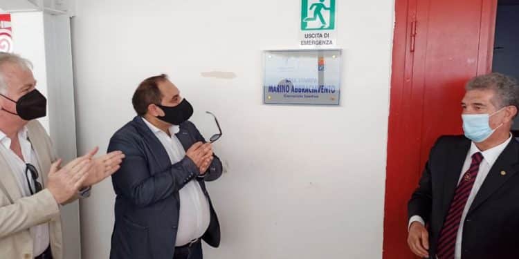 Stadio “Erasmo Iacovone”, il sindaco Melucci svela due targhe