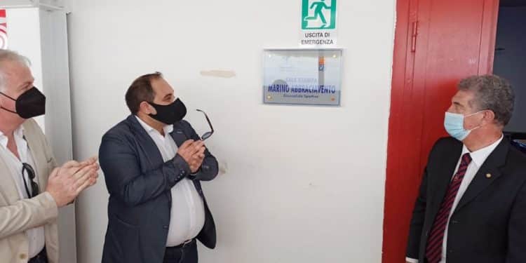 Stadio “Erasmo Iacovone”, il sindaco Melucci svela due targhe