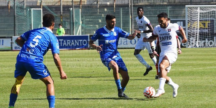 Taranto-Portici 2-3, la fotogallery