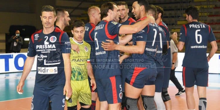 Prisma Taranto Volley-Atlantide Pallavolo Brescia 3-2, la fotogallery