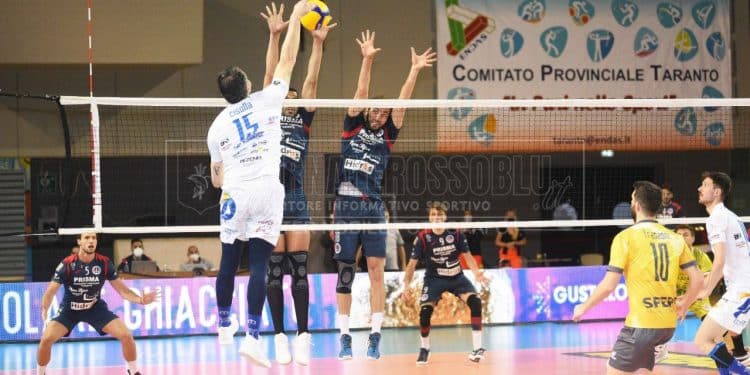 Prisma Taranto Volley-Atlantide Pallavolo Brescia 3-2, la fotogallery