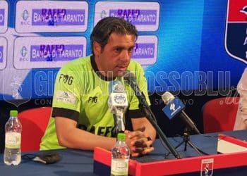 Taranto, Laterza: “Domenica scorsa è venuto fuori lo spirito di sacrificio di questa squadra”