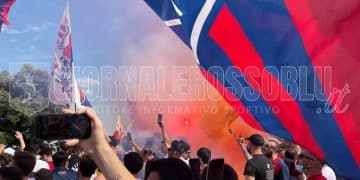 Taranto, i tifosi incontrano la squadra a Parco Cimino (VIDEO)