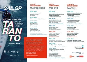SailGP, il programma ufficiale del weekend